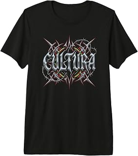 Cultura Heavy Metal Barbed Wire Hispanic Heritage Month Premium Tri-Blend T-Shirt