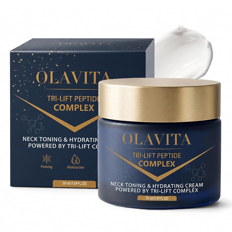 Creme facial e para pescoço Quorvix Tri-Lift Peptide Complex com peptídeos