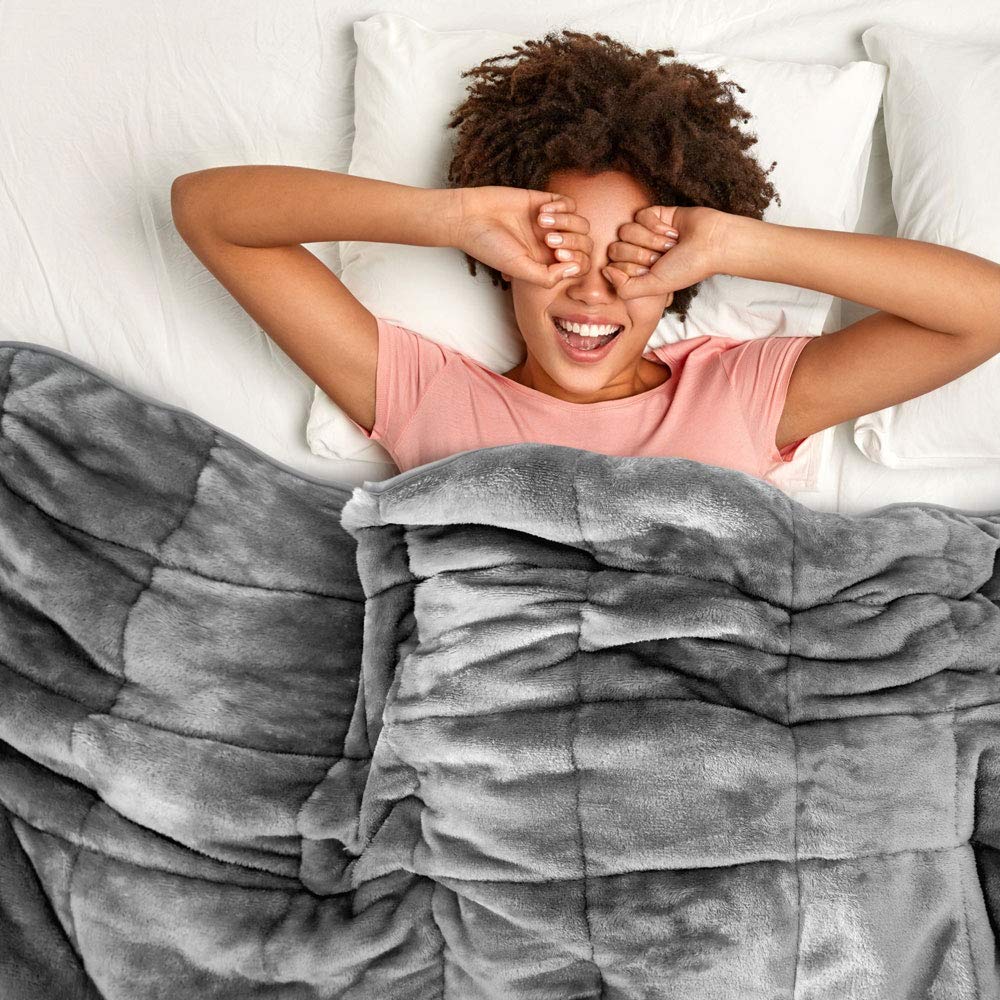 Coperta Da Viaggio Leni 80x60cm - Grigio, Pieghevole, Antiscivolo, Imbottita - Foto 5