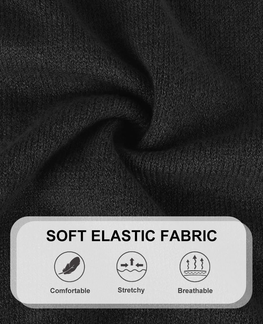 CARCOS Plus Size Sweaters for Women Solid Turtleneck Sweater Long Sleeve Pullover Tops Casual Split Hem Knit Shirts - Image 6