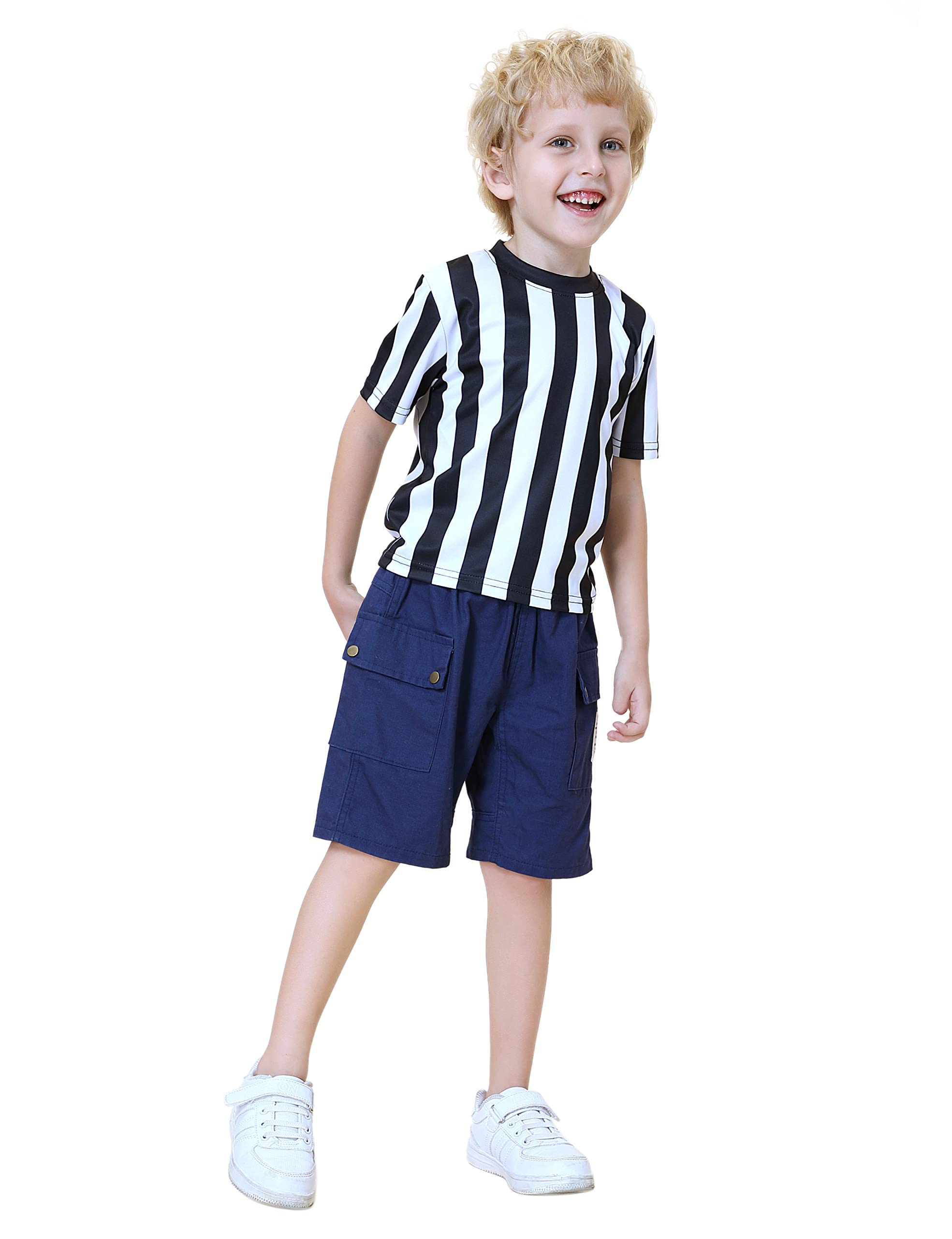 TopTie Camiseta de árbitro niños diseño cordón