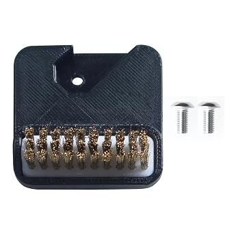 3D Printer Accessories PrusaMK3 MK3S MK3S+ Upgrade Kit Auto Nozzle Cleaning Brass Brush Remove Nozzle Filament Build Up, Not for MK4/ XL/Mini