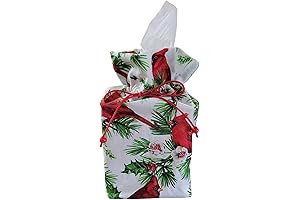 Cardinal Christmas Tissue Box Cover