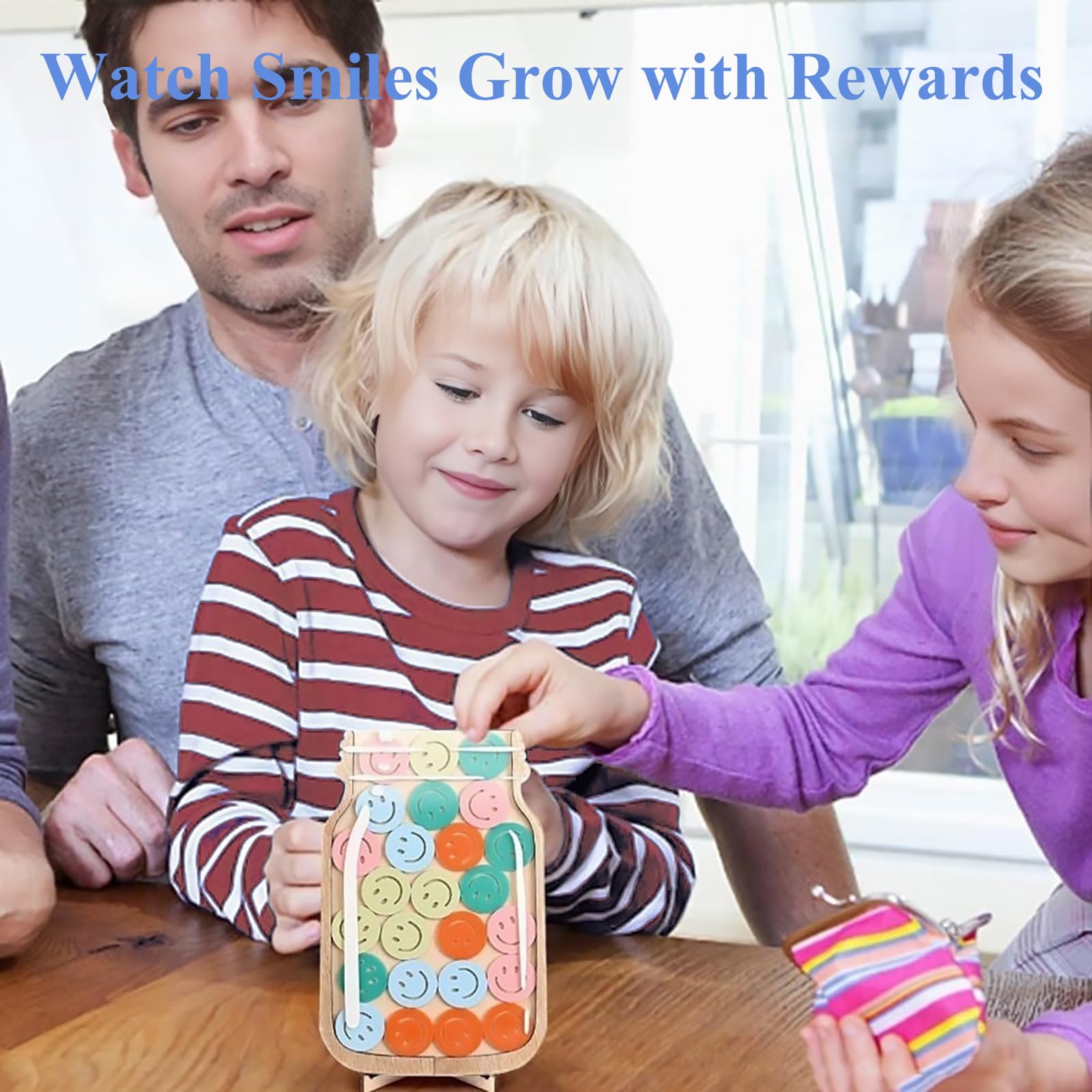 Reward Poop Jar For Kids Magnetic Reward Jar With Smiley Faces ...