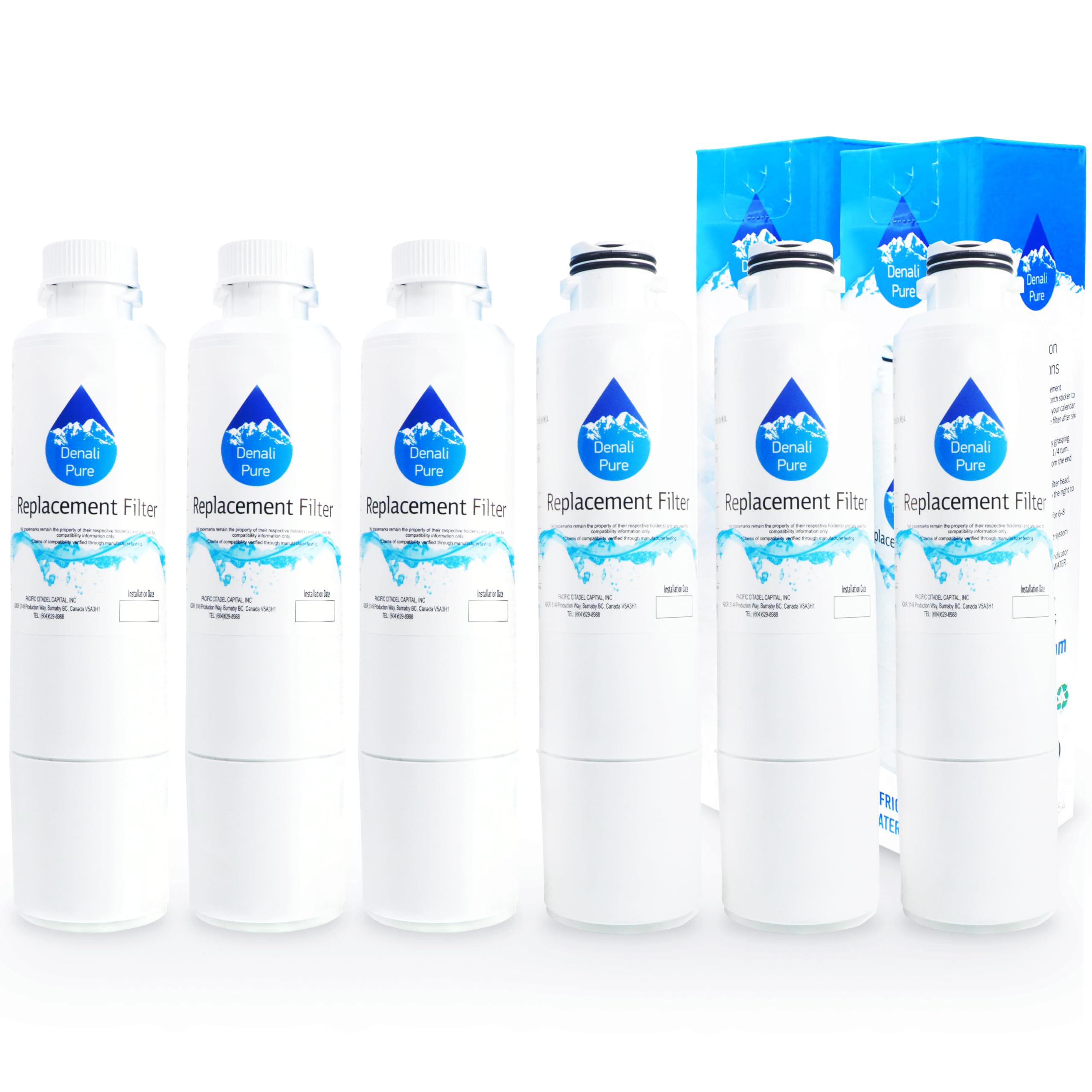 Amazon.com: 6-Pack RF260BEAESR/AA-0001 Water Filter Replacement