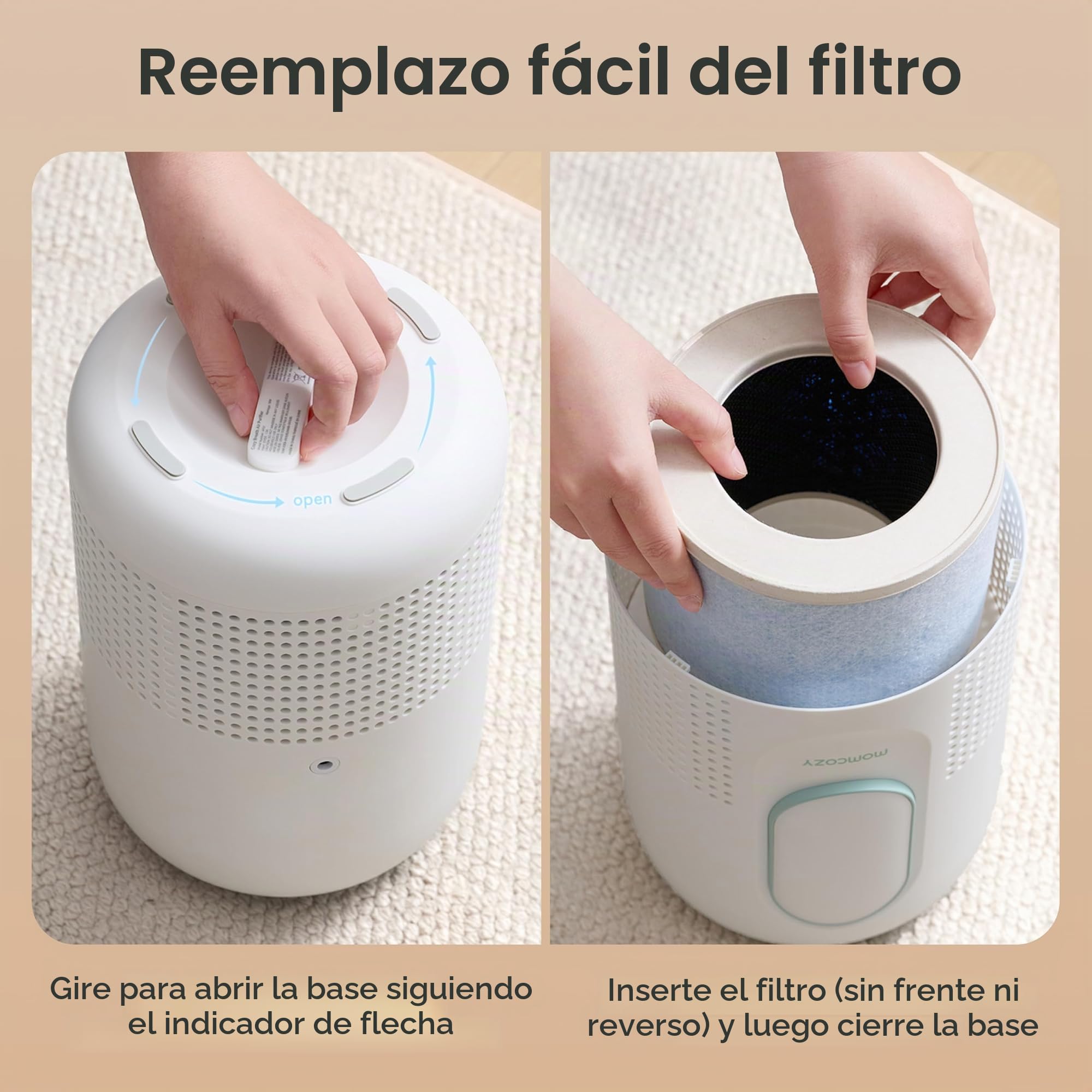 Momcozy 空気清浄機 HEPAフィルター AP01 Amazon.com: Filtro de repuesto para purificador de aire oficial