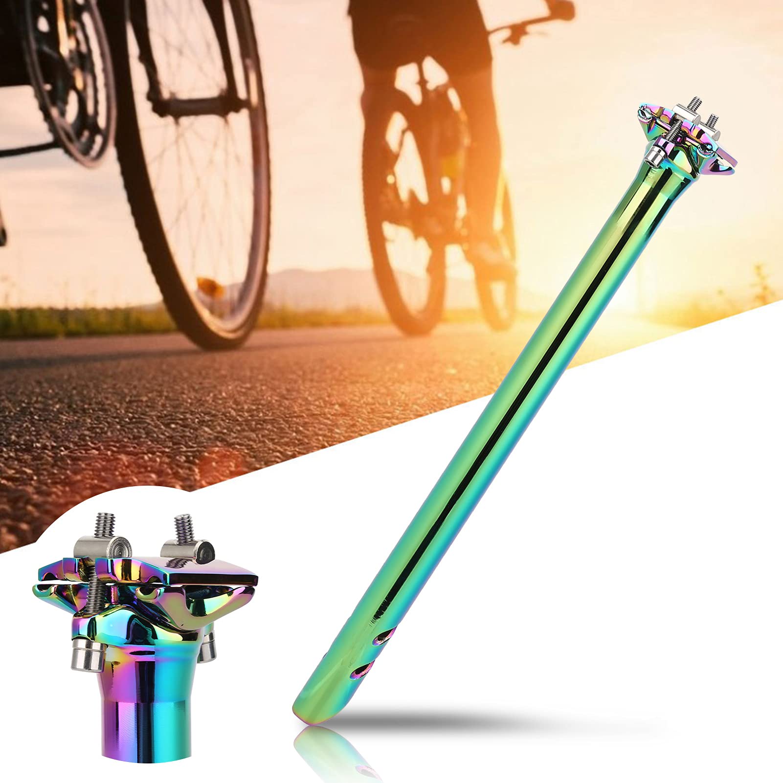 Alloy Pillar Bicycle Seat Post Saddle Suspension S... – Grandado