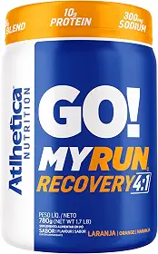 Atlhetica Nutrition Go! My Run Recovery 4:1 (780G) Laranja