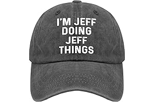 I'm Jeff Doing Jeff Things Trucker Hat