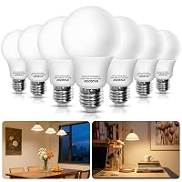 Aigostar Lampadina LED E27 Luce Bianca Calda 3000K, 12W Lampadine a led per casa 3000K