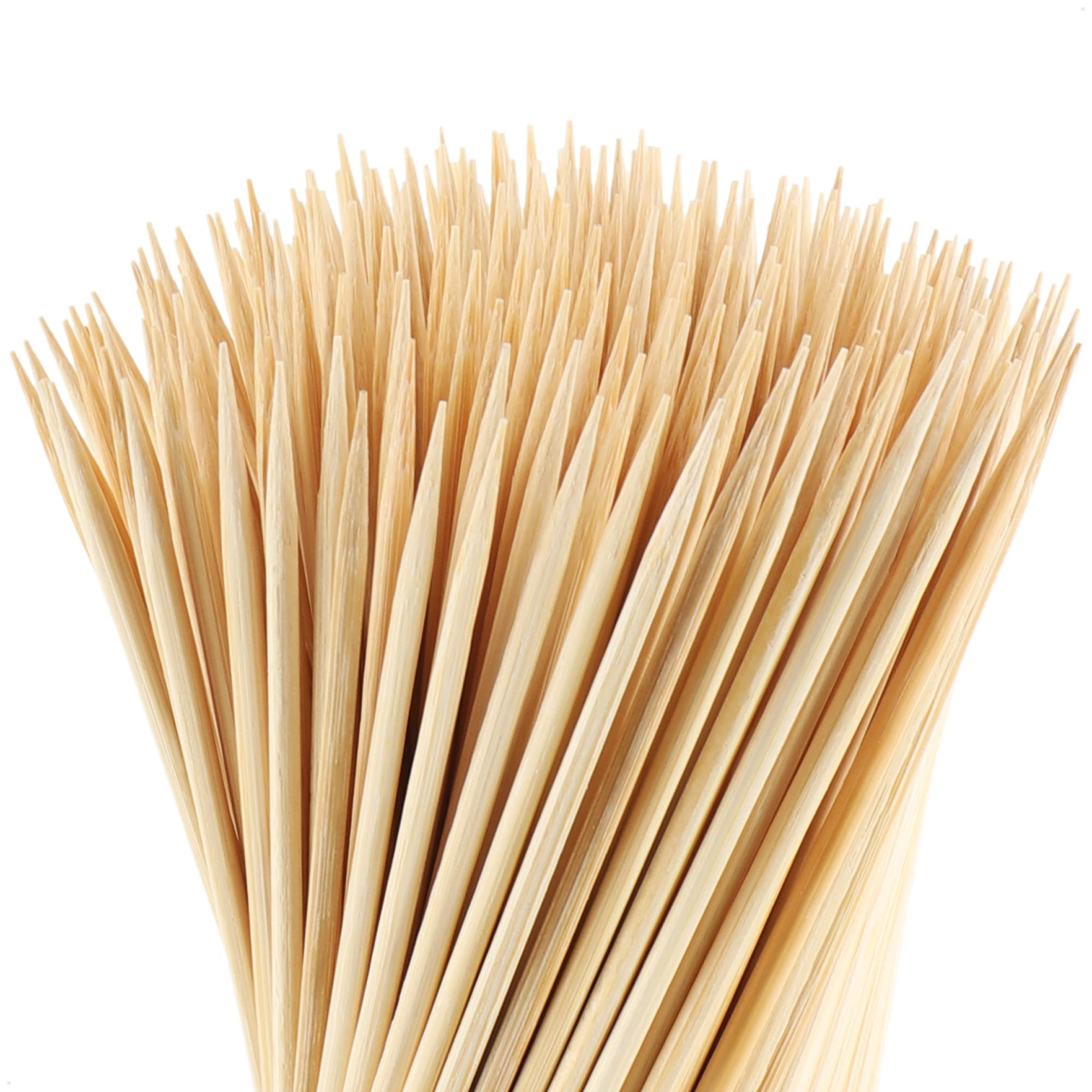 Brochettes de finger food en bambou 500 pièces 20 cm naturel