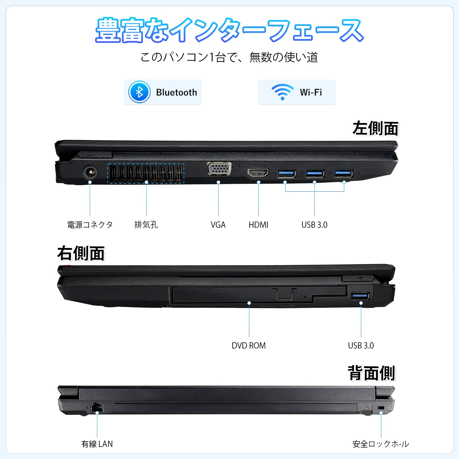 Amazon.co.jp: 【整備済み品】中古 ノートパソコン富士通 A579/ 15.6型