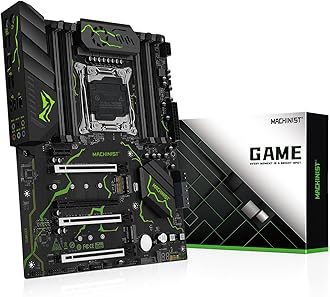 MACHINIST LGA 2011-3 Motherboard, Intel X99 (Intel 5th/6th Gen) Server Motherboard (ATX, PCIe 3.0, DDR4, NVME/SATA M.2, One-Key Boot/Restart, SATA 6Gb/s) for Xeon E5 V3/V4, Core i7 Series MR9S