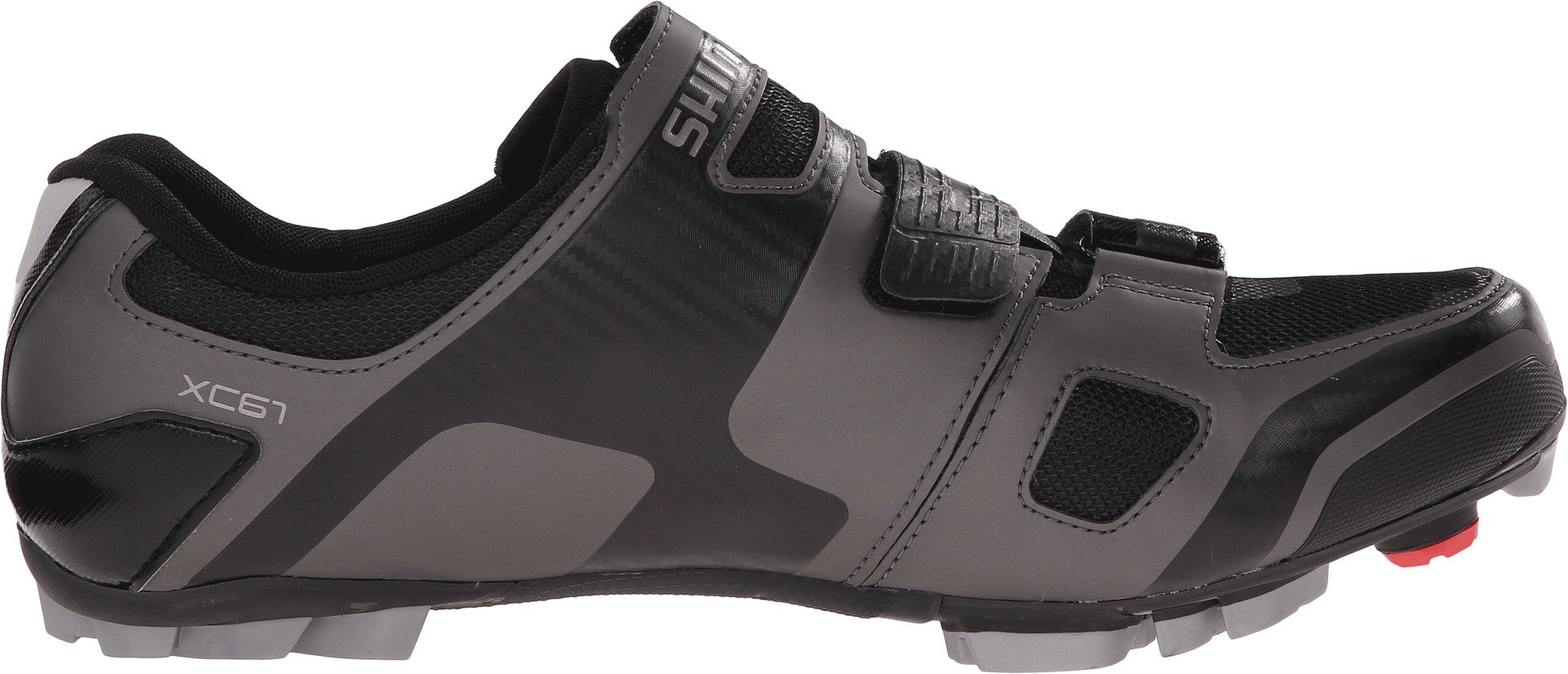 Shimano 2015 Men's XC Racing Performance Mountain Bike Shoes - SH-XC61L (Black - 47)