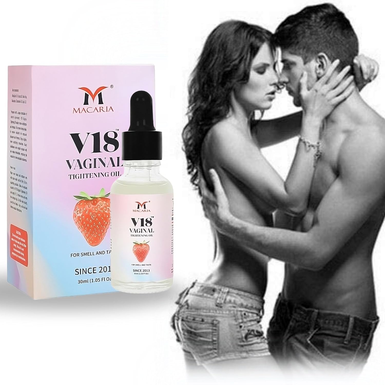 V18 TIGHT Vaginal Tightening Oil (Cream gel) - All Natural, V Tight Oil (Cream gel) for Women
