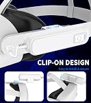2-Pack 5000mAh Battery Pack for Meta/Oculus Quest 3S/3/2, 18W PD Fast VR Charger, Extended 4-8H Playtime, Dual Fast Charging, Clip-On Power Banks, Lightweight & Safe, Meta Quest 3S/3/2 Accessories