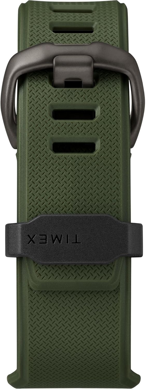 Timex Command Shock Digital Watch, strap and buckle detail