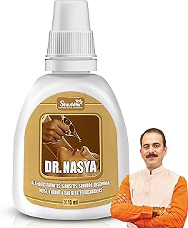 Shuddhi Ayurveda Nasya(Nose) Oil/Drops For Dry Nose Unblocked Nasal Congestion Sinusitis Allergies|For Nasal Congestion|For Acute Sinusitis|Managing Respiratory Disorder |15Ml-picture-13