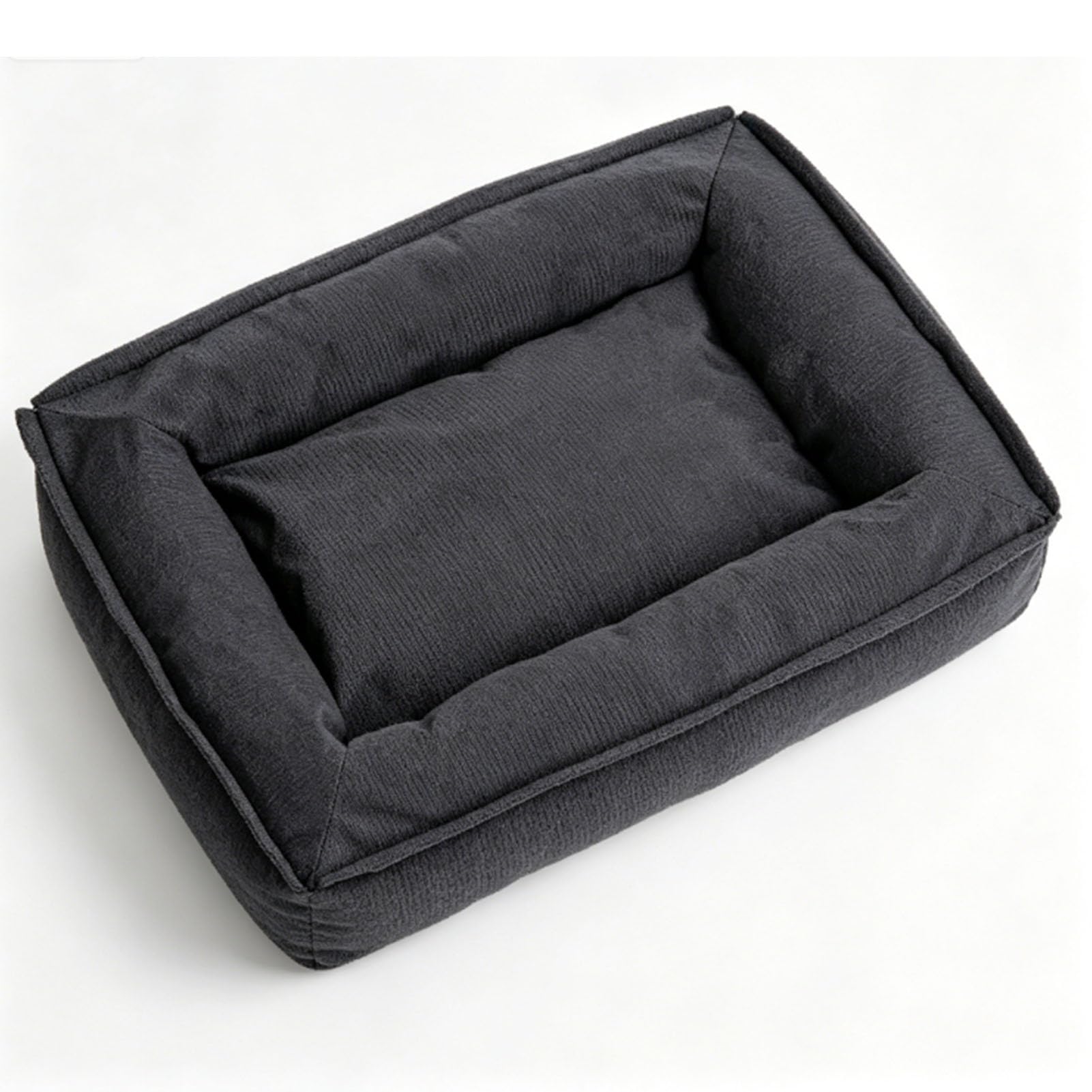 Hundezubehör und Bequemes Haustier-Katzenbett, Sofazubehör, Hundebox-Auflage, Couch für den Innenbereich, Hundekühlbett, Weiches, Kühlendes Katzensofa (75 x 58 x 13 cm/29,53 22,83 5,12