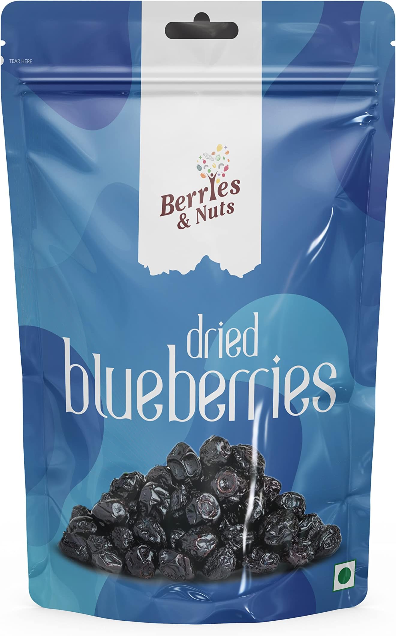 Dried Blueberries | Dehydrated Blueberries - Antioxidant Rich, Super Foods | 1Kg