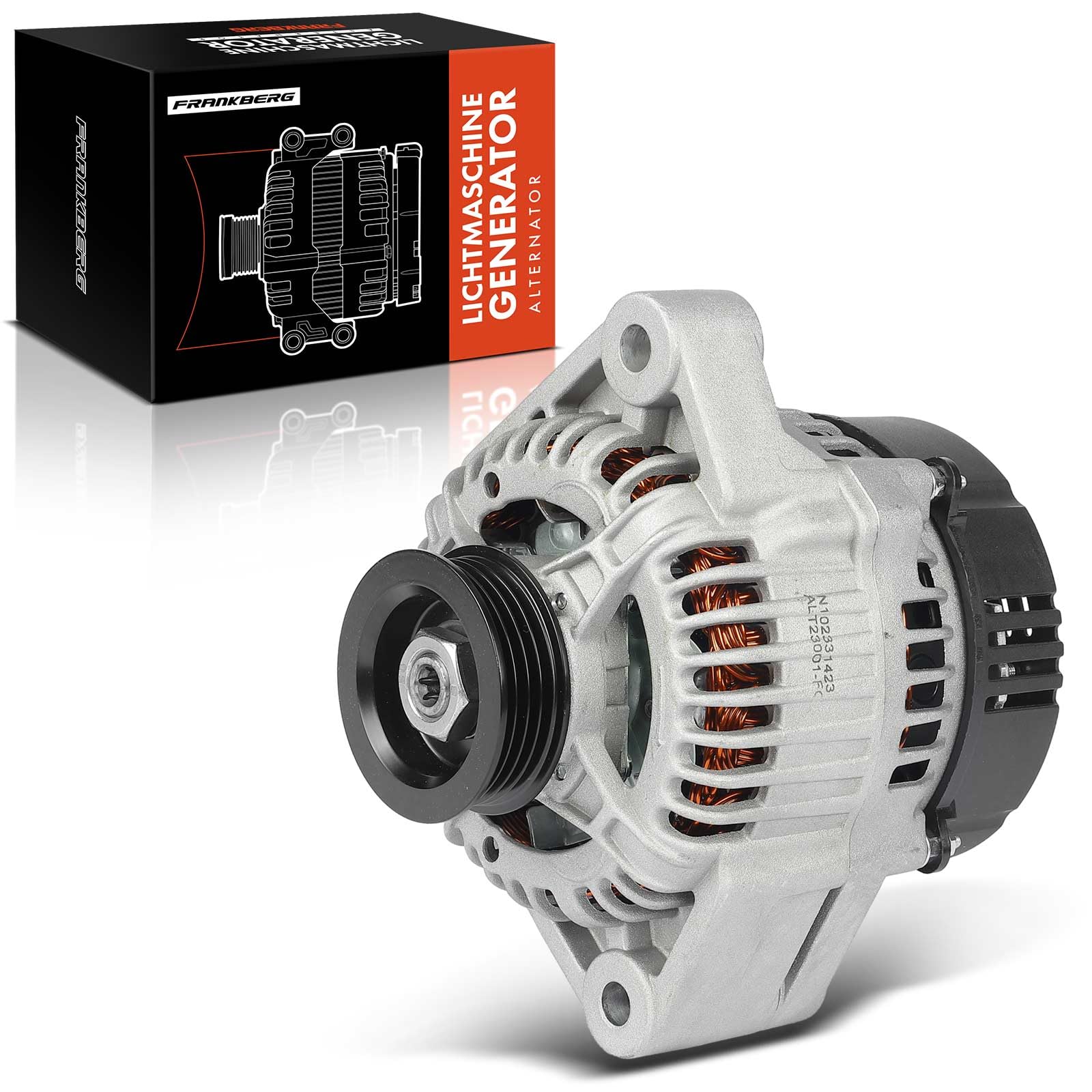 Frankberg Lichtmaschine Generator ohne PHIN Kompatibel mit Cabrio 450 0.6L-0.8L 2000-2004 Fortwo Cabrio 450 0.7L 0.8L 2004-2007 Roadster 452 0.7L 2003-2005 Replace# 63321658