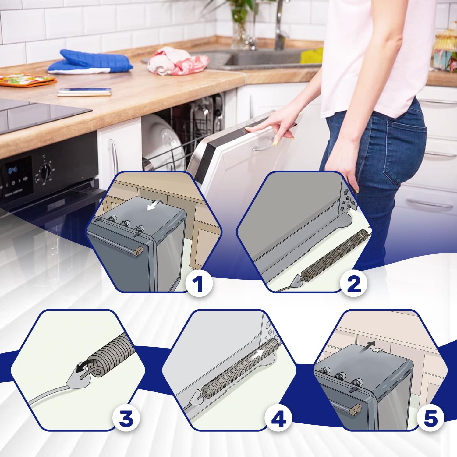 Kit Riparazione Porta Lavastoviglie Originale Bosch - Siemens - Bandi Srl - Foto 11