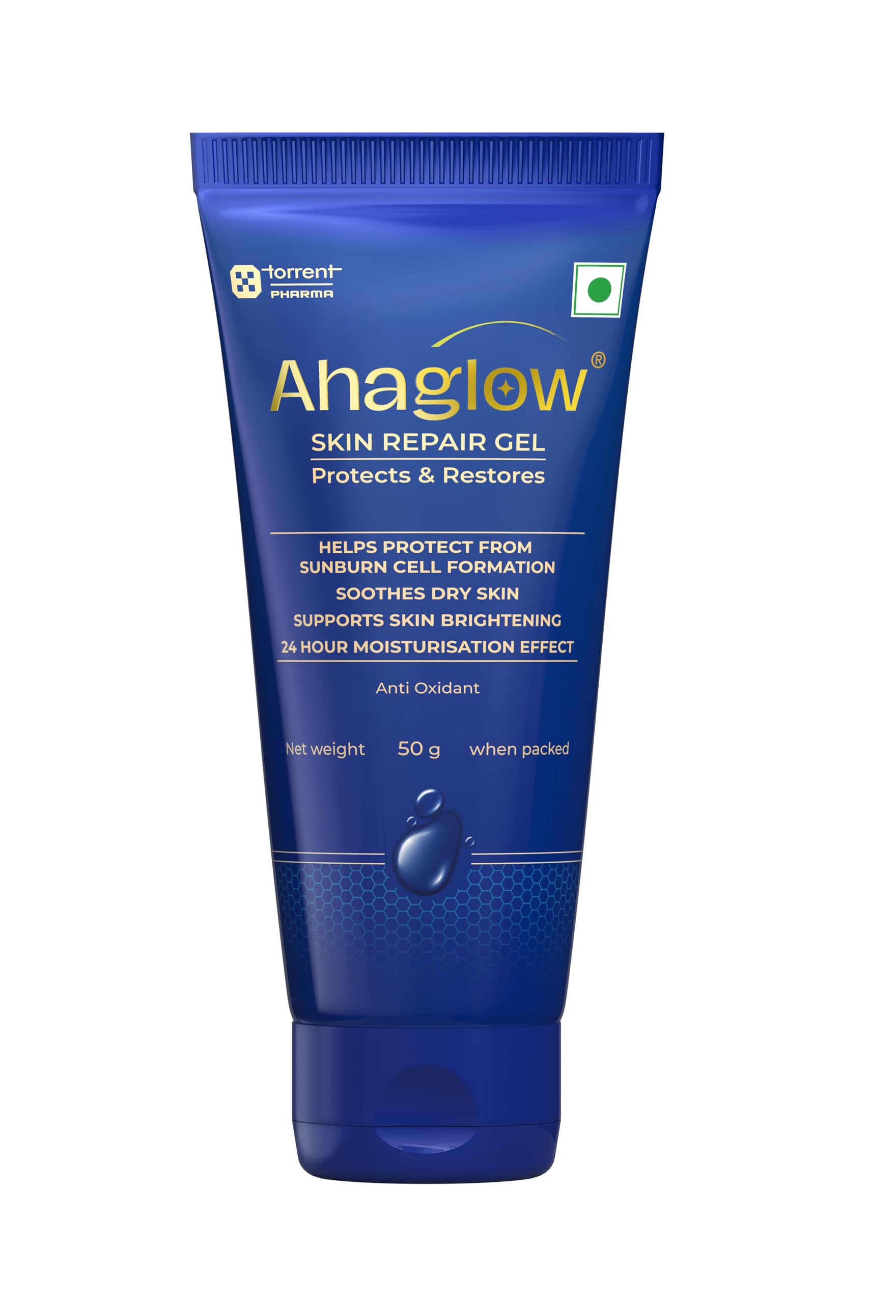 Ahaglow Skin Repair Gel, A Repair Formula Designed To Restore The Integrity And Barrier Function Of Skin. 50g