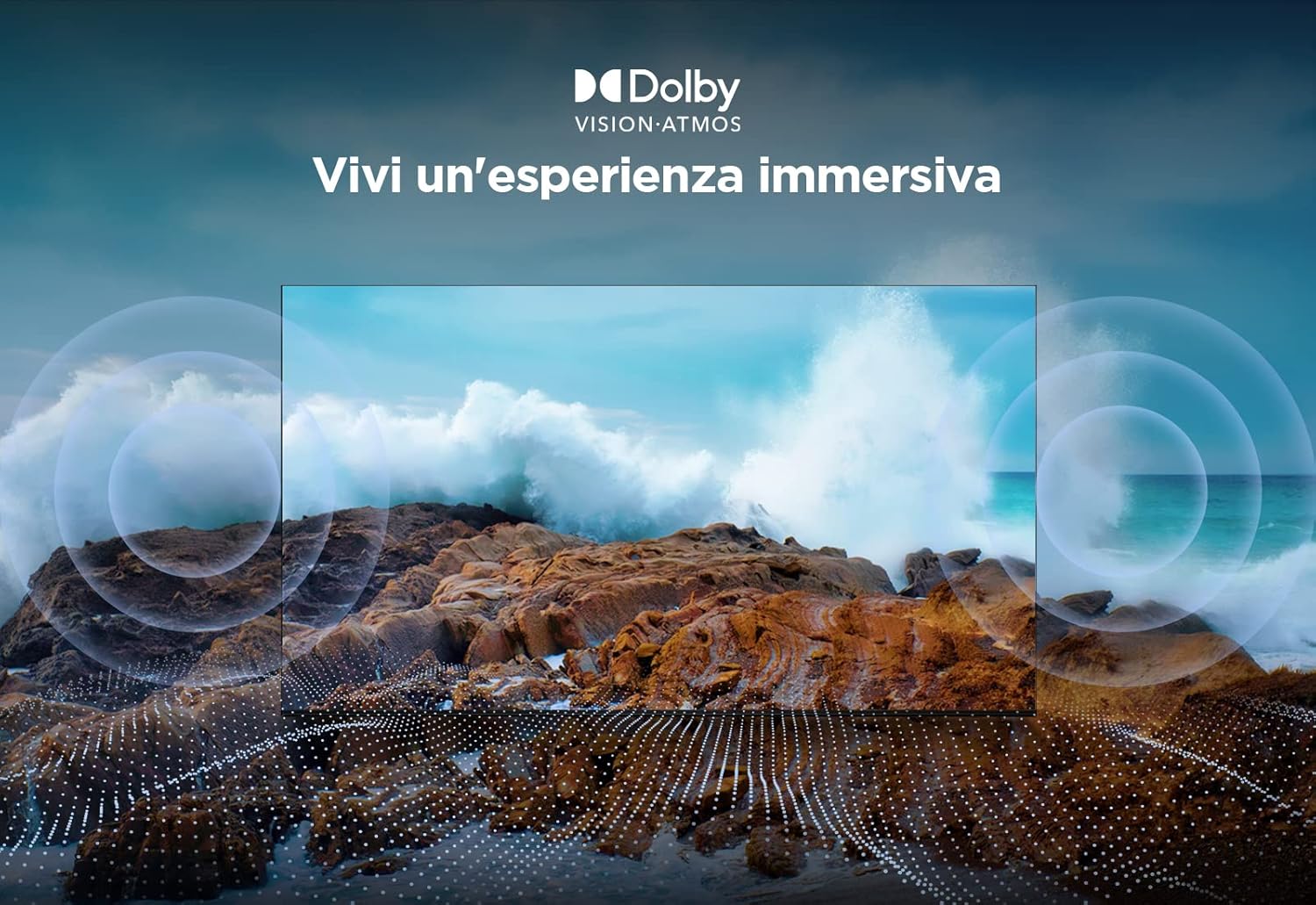 TCL 65C641, TV QLED 65”, 4K Ultra HD, Google TV (Dolby Vision Atmos, Motion clarity, Controllo vocale hands-free, compatibile con Google assistant Alexa) TCL 65C641, TV QLED 65”, 4K Ultra HD, Google TV (Dolby Vision Atmos, Motion clarity, Controllo vocale hands-free, compatibile con Google assistant Alexa)