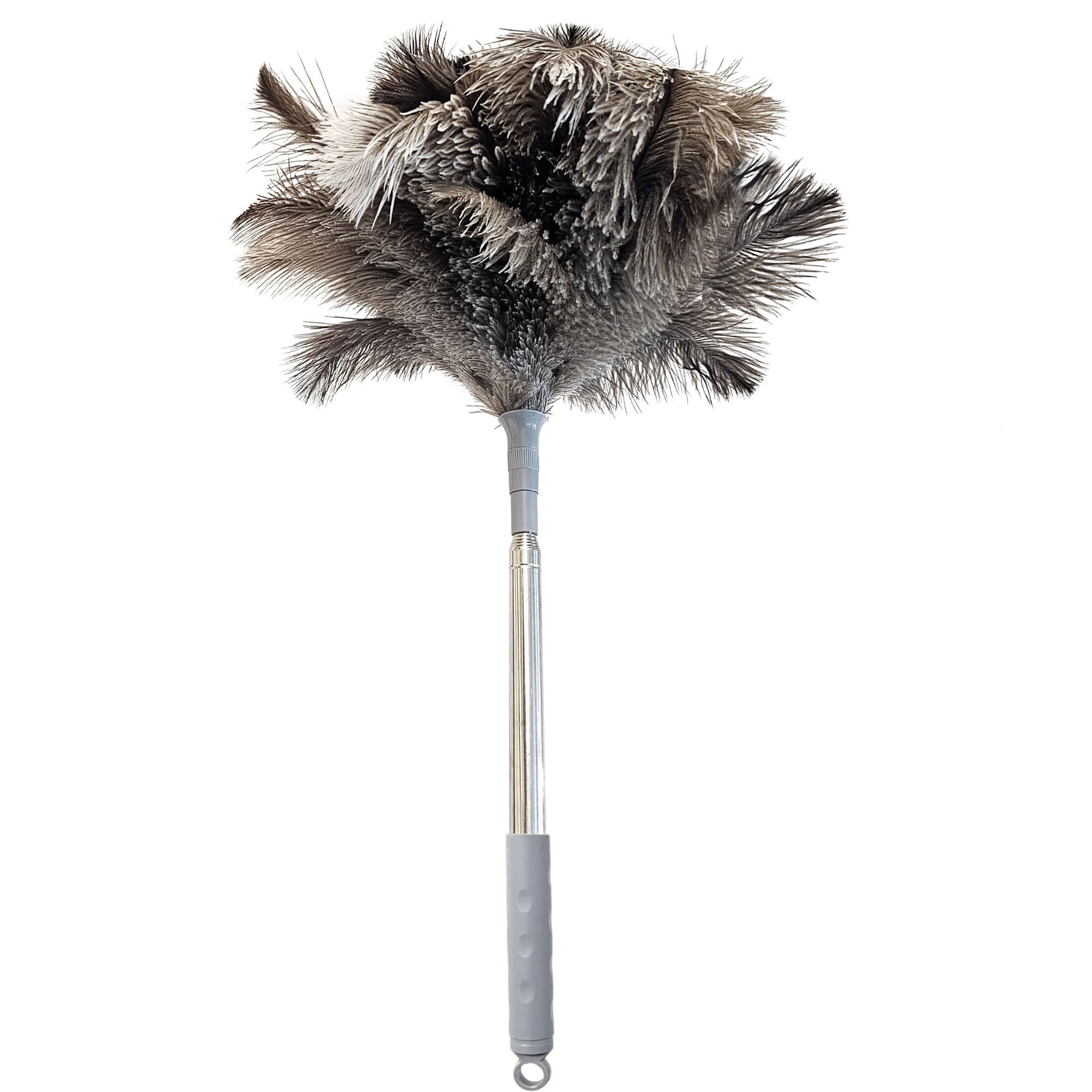 Hongwei1952 1 Ostrich Feather Dust Collector, Household Dust Removal Tool, South African Ostrich Feather Dust Removal Tool. (78.74Inch)