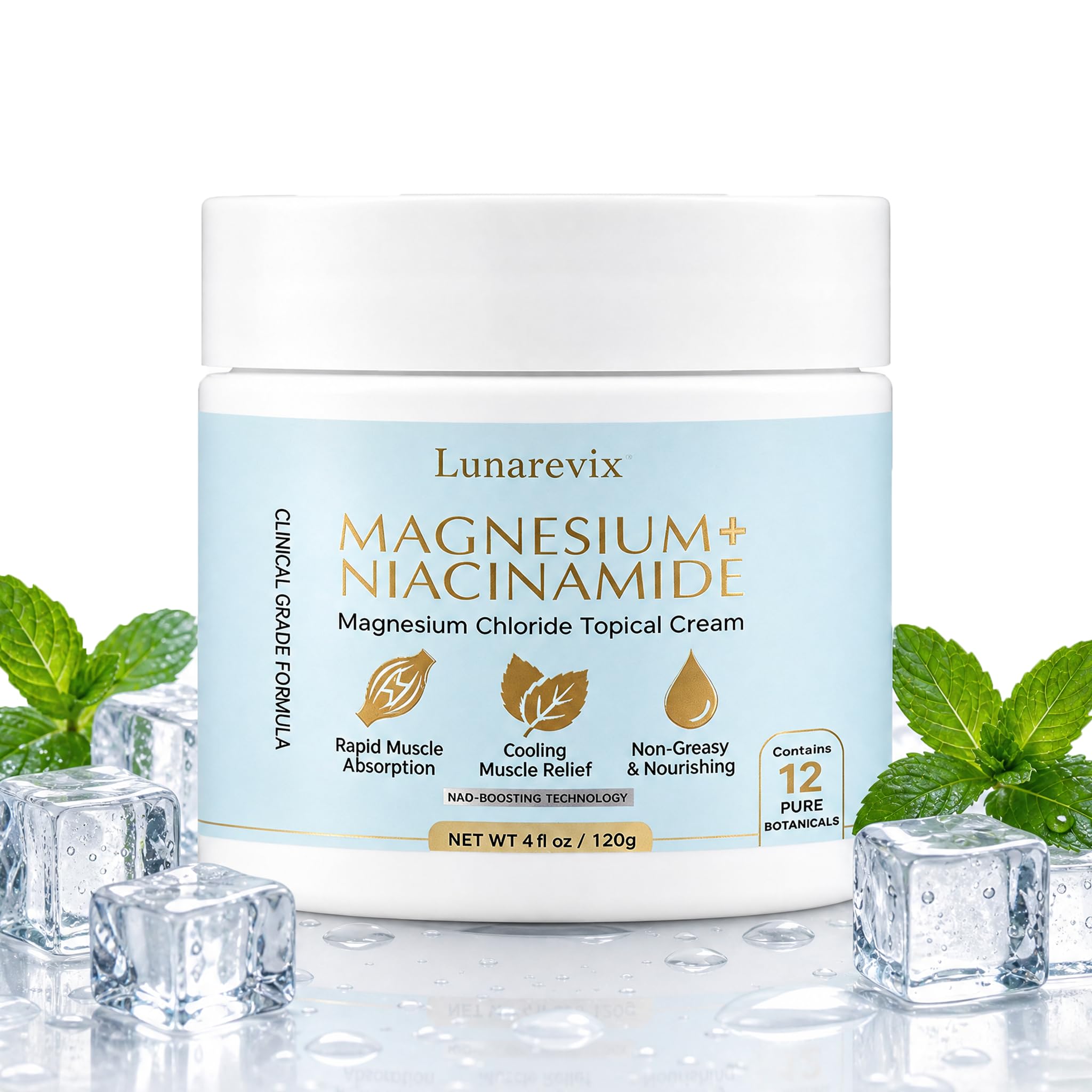 Magnesium Niacinamide Topical Peak Health Relief Cream