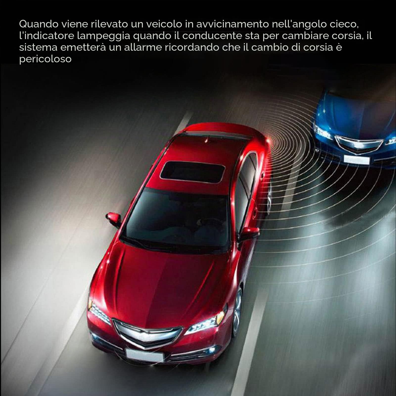 di Rilevamento Punti Ciechi, di Monitoraggio Punti Ciechi per Auto BSD D Nce Ass Nt Avviso Cambio Corsia di Retromarcia Sensore Ass Nce Guida Sensore Ass Nce