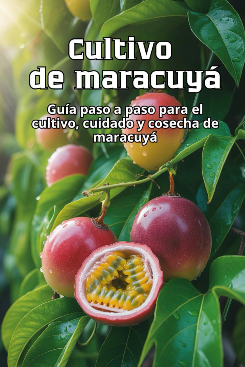 Cultivo de maracuyá: Una guía completa paso a paso para cultivar maracuyá: desde la semilla hasta la fruta madura, con consejos prácticos para tener plantas sanas y una cosecha abundante.