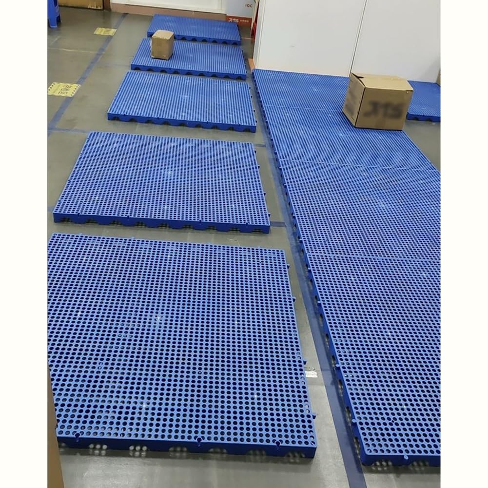 Rygcrud Palettes en plastique emboîtables pour le rangement au sous-sol