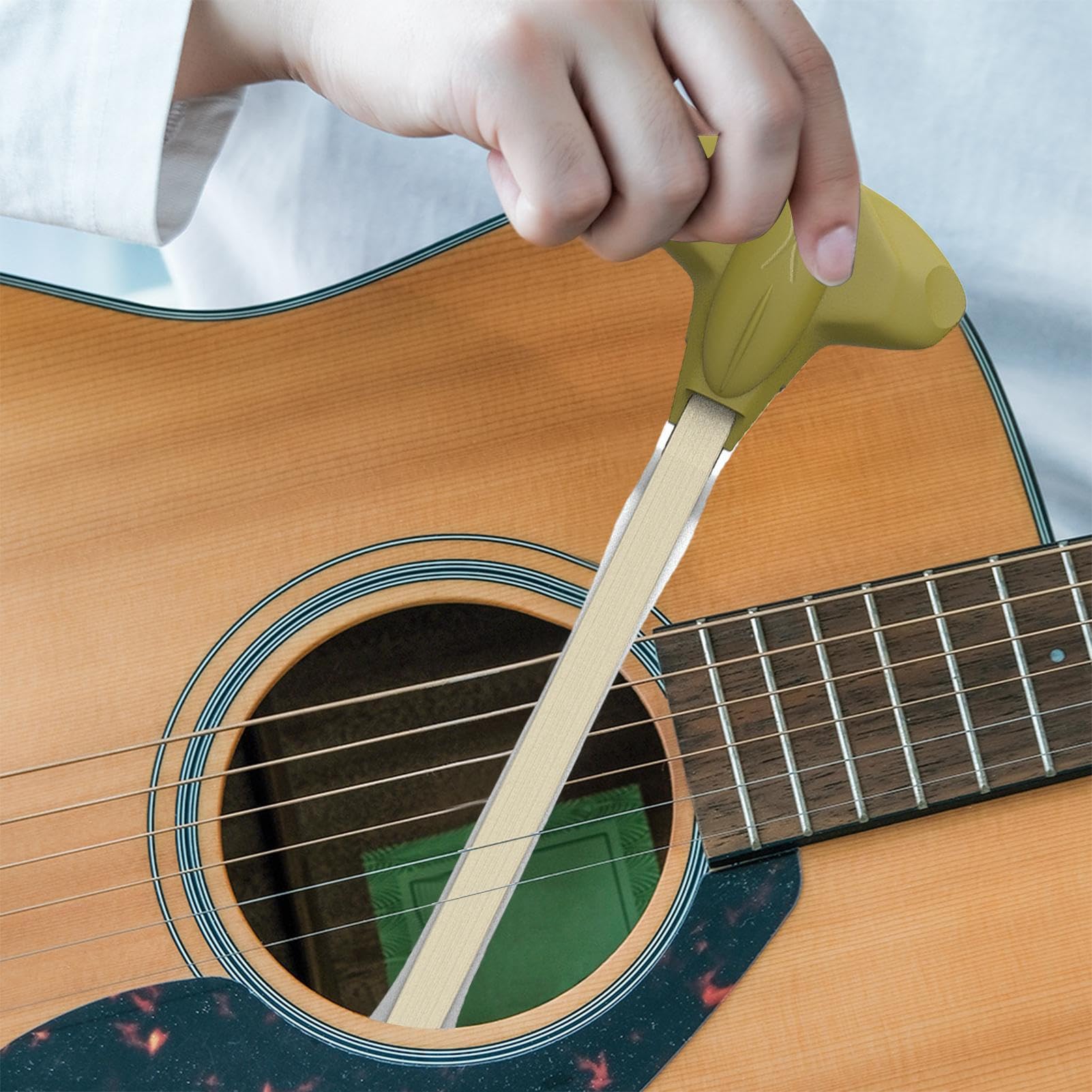 Plettri per chitarra, leggeri e lisci, portatili, unici | strumento per corde su entrambi i lati, per concerti, scuola, viaggi, aula, musicisti