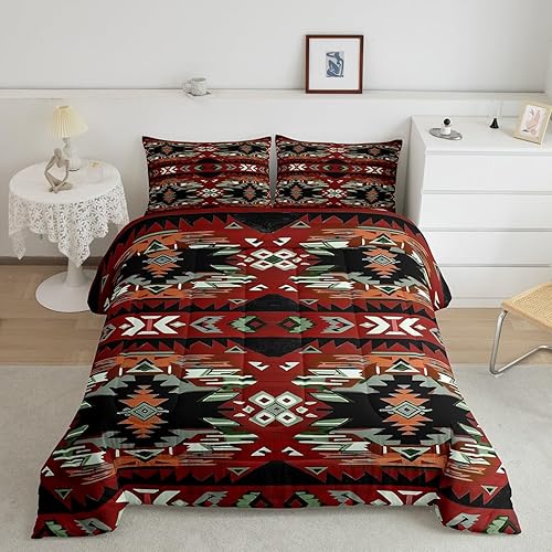 Miniatura 75 de Feelyou - Juego de edredón retro hippie con flores, tamaño King, para niños, con diseño de plantas florales botánicas de los 60 y 70, edredón Multi