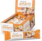 PhD Nutrition Barre de plantes intelligentes basse calorie, barres de légumes à faible teneur en sucre / collations de protéine, 20g de protéines végétales, 64g Barre(12 Comte, Chœur blanc Blondie)