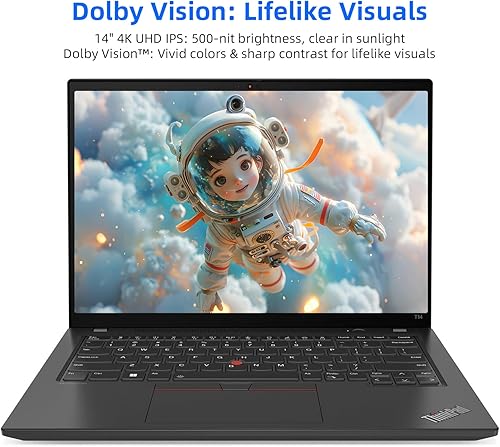 Miniatura 2 de Lenovo Thinkpad T14 Business Laptop i7, Windows 11 Pro de 14 pulgadas FHD (1920 x 1080) T14, Intel Core i7-10610, 16 GB de RAM, SSD de 512 GB,