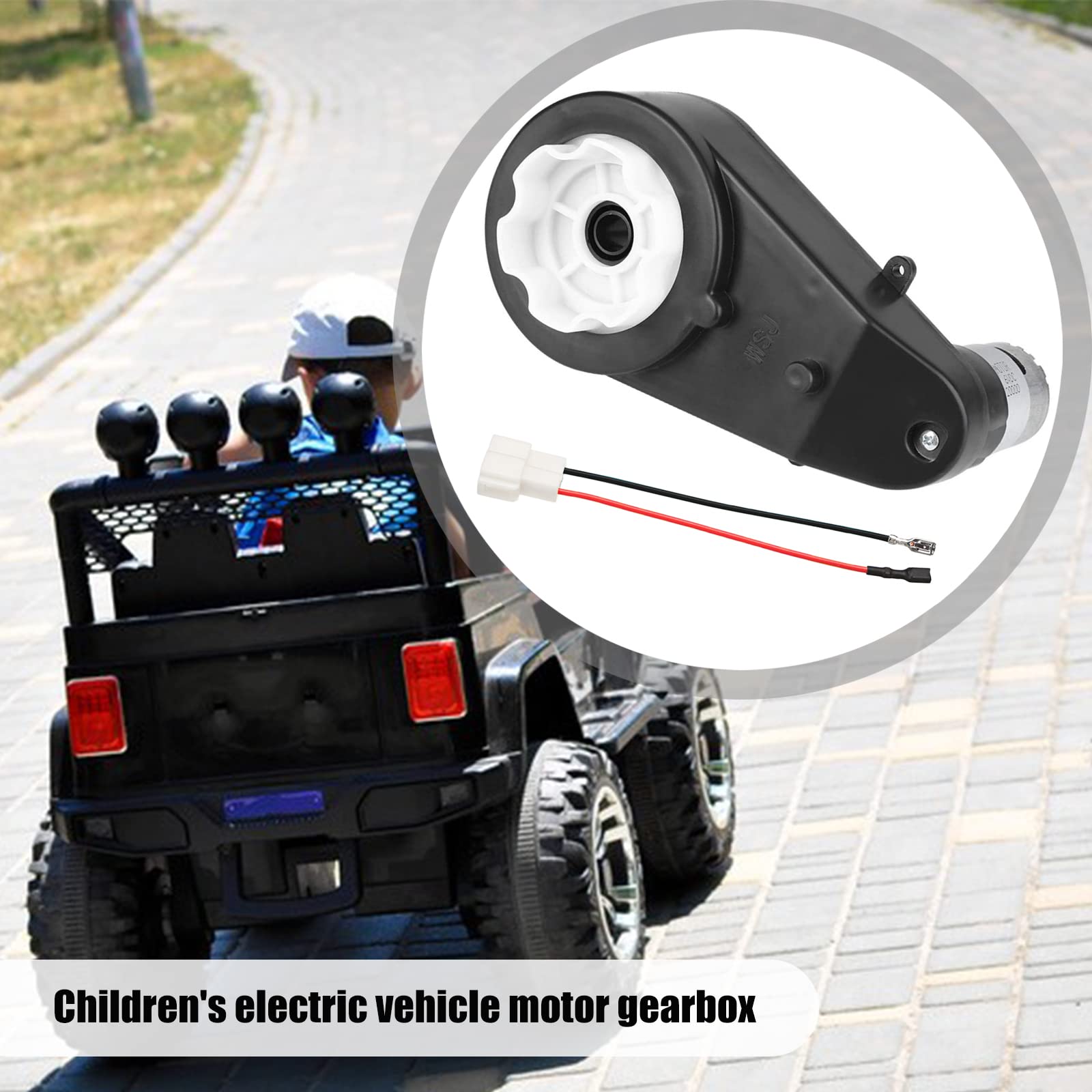 Motor de accionamiento de vehículos infantiles, motor de transmisión, 12V 40000RPM RS550, piezas de repuesto de juguetes de autos para niños, motor eléctrico de transmisión para carritos infantiles
