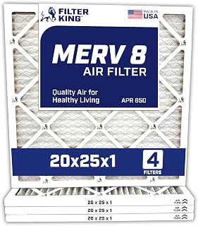 Filter King 20x25x1 Pleated Furnace