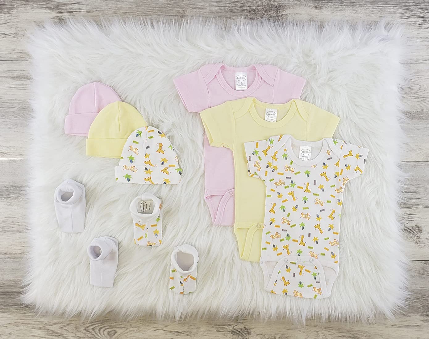 bambini 9 Pc Layette Baby Clothes Set
