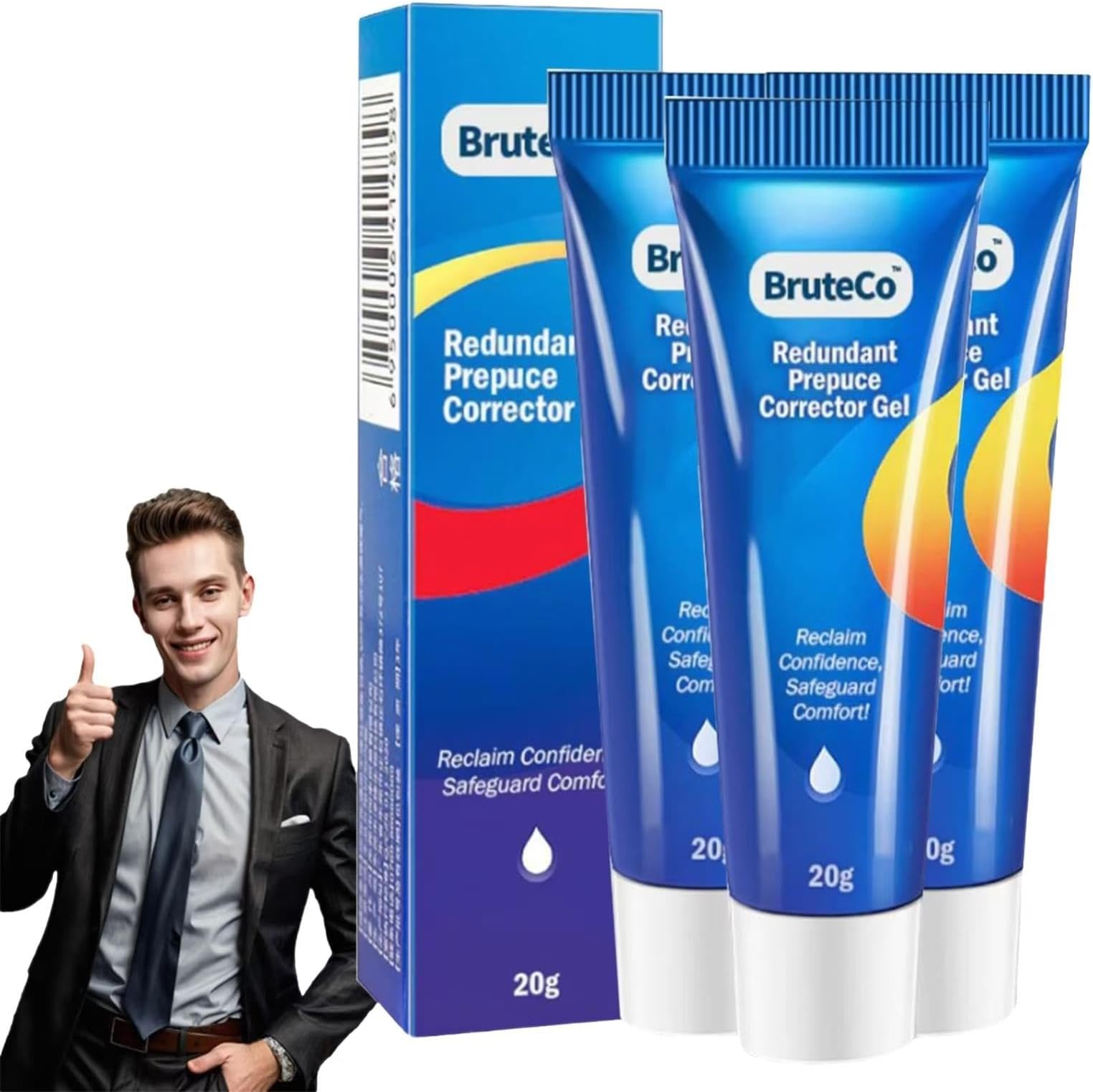 Bruteco Redundant Prepuce Corrector Gel, Bruteco Corrector Gel, Bruteco Prepuce Corrector Gel, Correction Gel for Excessive, Redundant Prepuce Correction Gel for Men's Health (3)