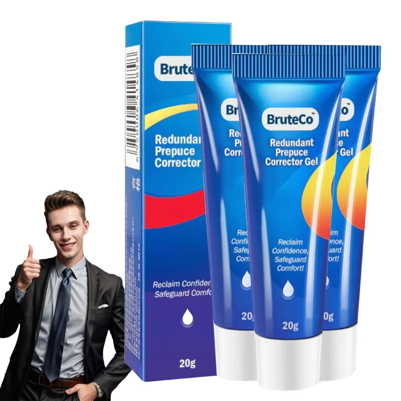 Bruteco Redundant Prepuce Corrector Gel, Bruteco Corrector Gel, Bruteco Prepuce Corrector Gel, Correction Gel for Excessive, Redundant Prepuce Correction Gel for Men's Health (3)