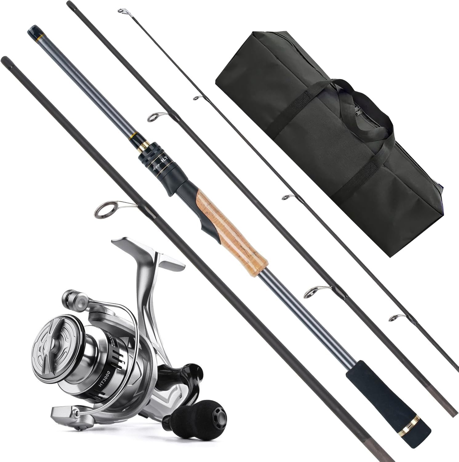 Travel Fishing Pole Combo， Piece Carbon Fiber Bhutan Ubuy
