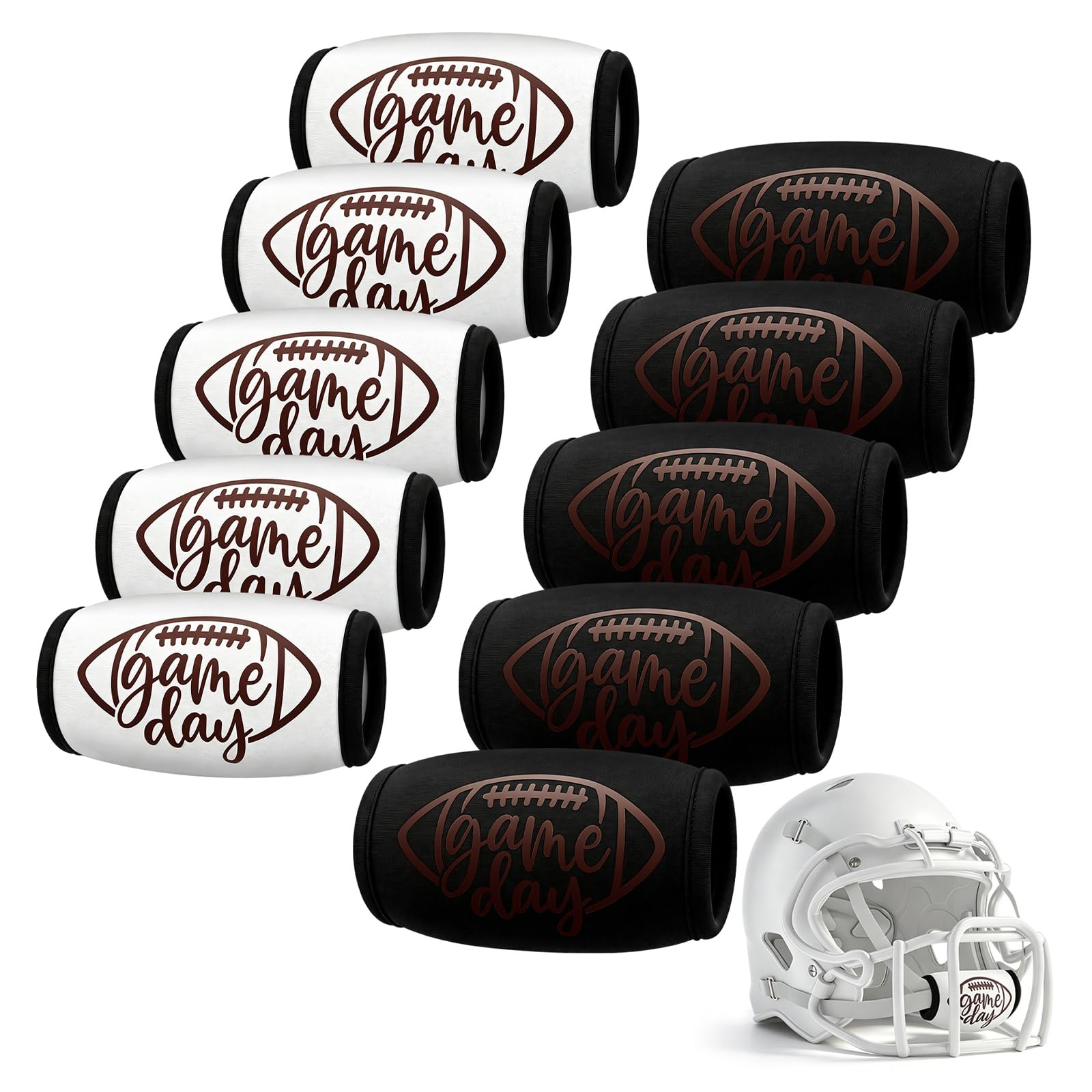 10 Pack Football Chin Straps Cover for Men and Youth