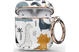Flower Dinosaur AirPods Case for AirPod 1st & 2nd Generation
