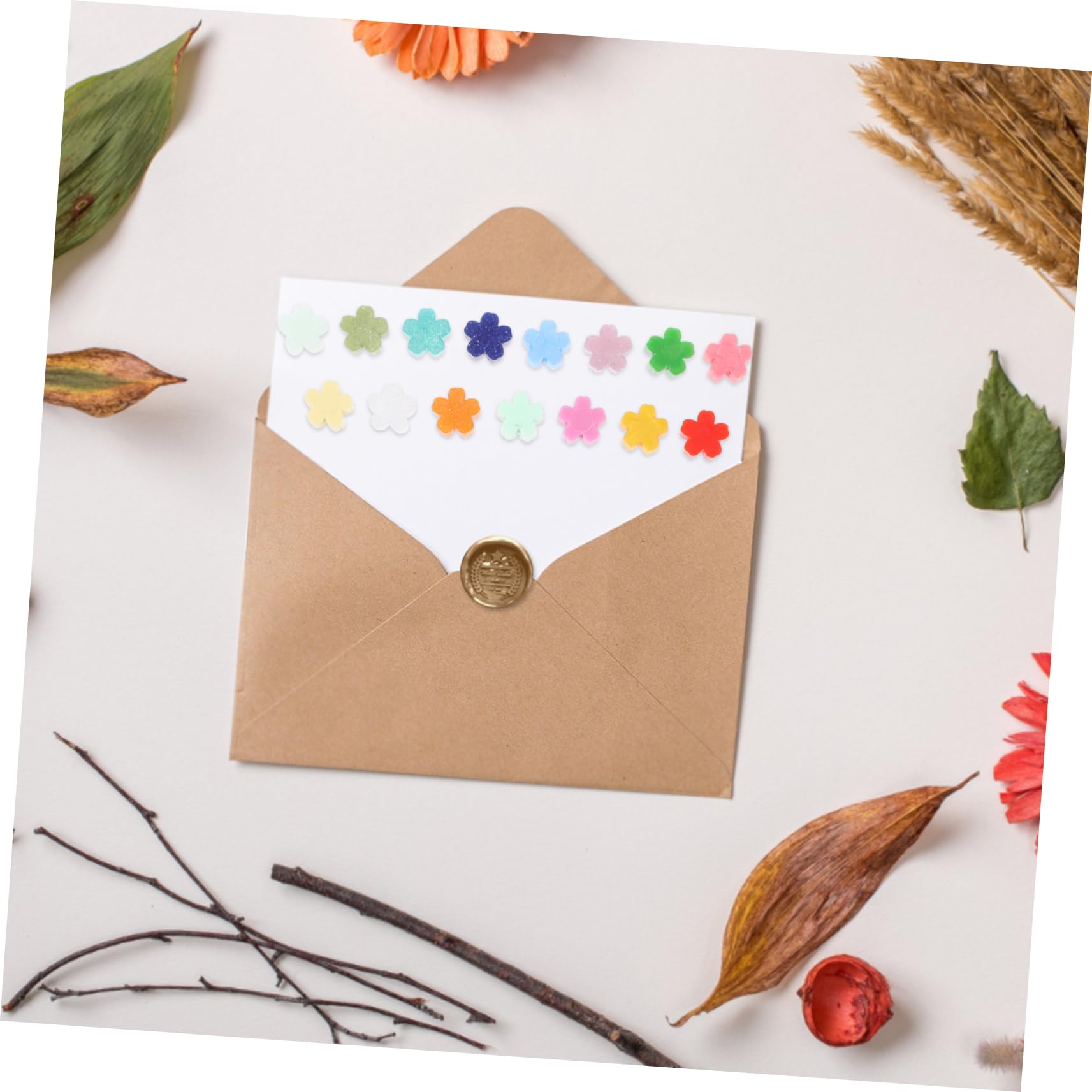 Gadpiparty 5 Boxen Siegel Siegelsatz Wachssiegelperlen Wachssiegelstempel Vintage Wachs für Stempelsiegel weißes Wachssiegel Siegelwachs Wachsperlen für Hochzeitseinladungen