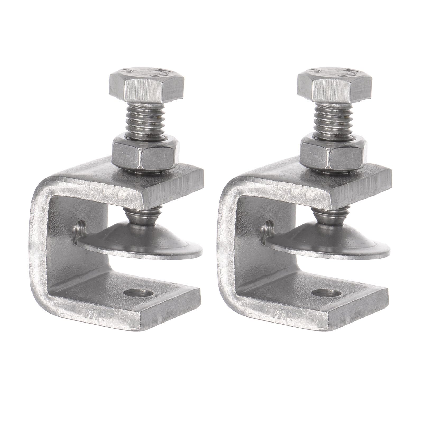 #US K Stainless Steel C-Clamp With 20mm Wide Jaw Opening For Wooorking