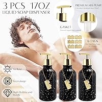 Vista 3 de Juego de baño de 32 piezas con cortina de ducha y alfombras, accesorios de baño negros, juego de cortina de ducha, juego de alfombras de baño