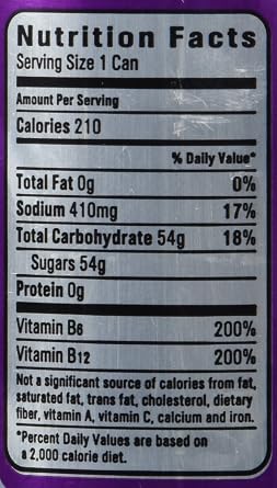 NOS Energy Drink, Grape, 16 Fl Oz (Pack of 8)