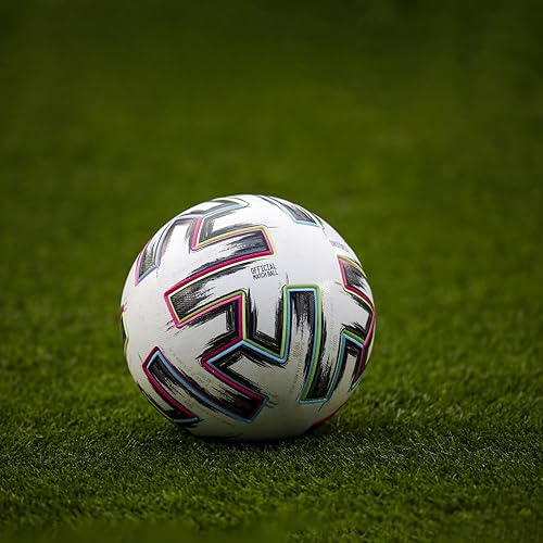 Miniatura 5 de Balón de fútbol de la Copa Euro Tamaño 5  Réplica europea premium de la pelota de partido para entrenamiento, juego, y para los entusiastas del